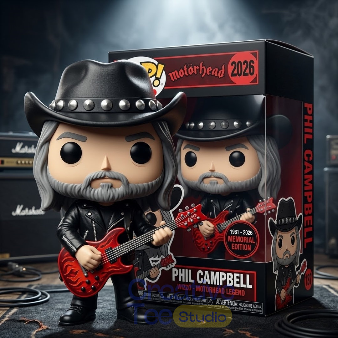 Phil Campbell Commemorative Pop Figure Phil Campbell Commemorative Pop Figure