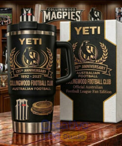 Collingwood Maggpies 135th Anniversary Special YETI Tumbler