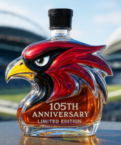 Arizona Cardinals ‘Fierce Red Bird’ 105th Anniversary Whisky Bottle