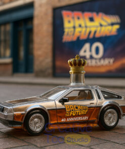 Back to the Future 40th Anniversary DeLorean Whiskey Bottle