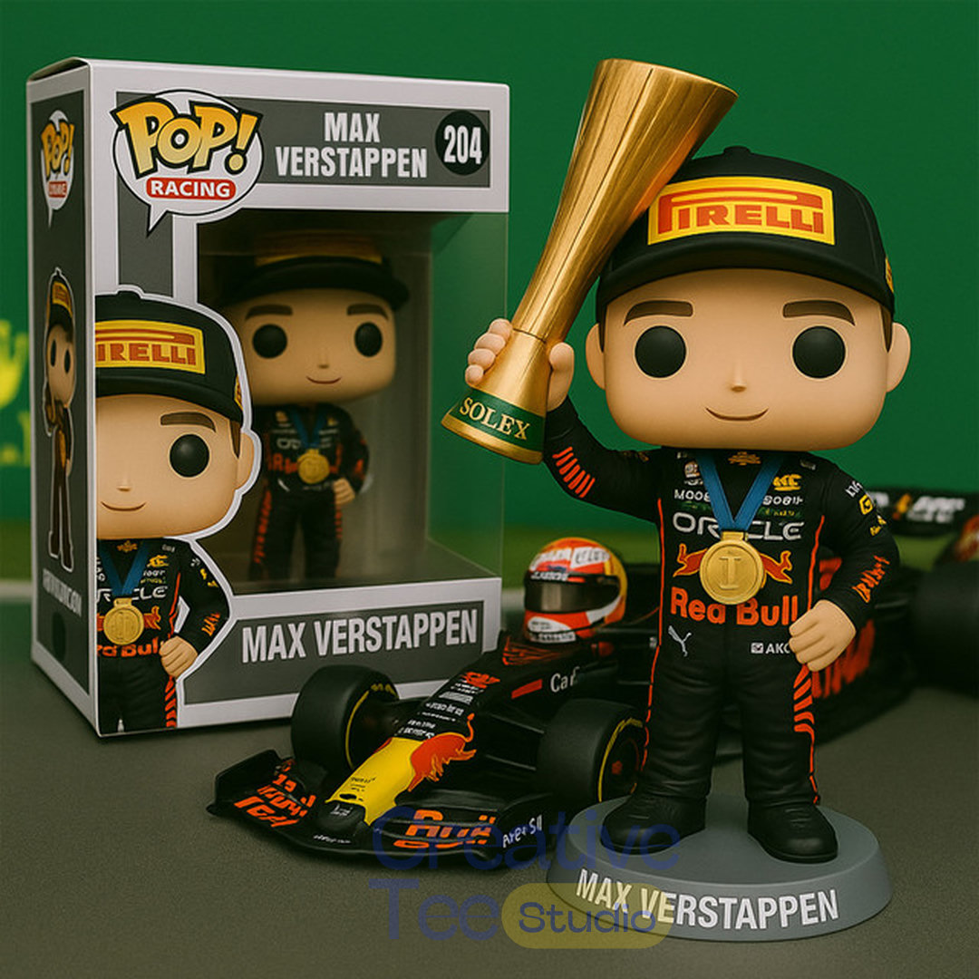 Max Verstappen Commemorative Pop Figure Max Verstappen Commemorative Pop Figure
