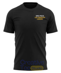 Los Angeles Lakers x One Piece Special Black Tee