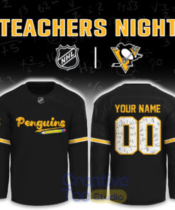 Pittsburgh Penguins Teacher Appreciation Night 2026 Custom Hockey Jersey