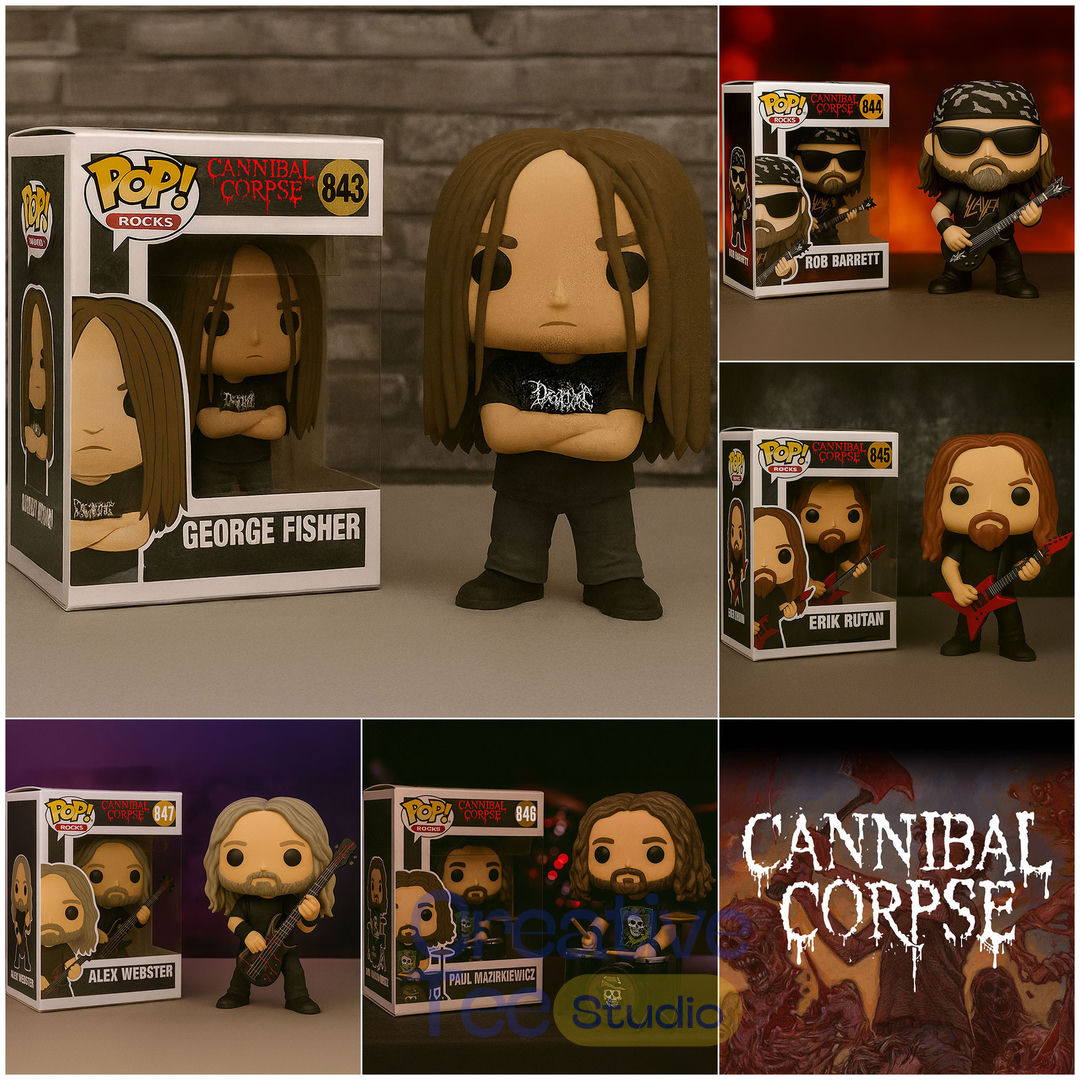 Cannibal Corpse Commemorative Pop Figure Cannibal Corpse Commemorative Pop Figure