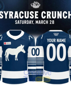 Syracuse Crunch Special New 2026 Custom Hockey Jersey