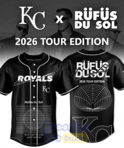 Kansas City Royals x RÜFÜS DU SOL 2026 Tour Baseball Jersey