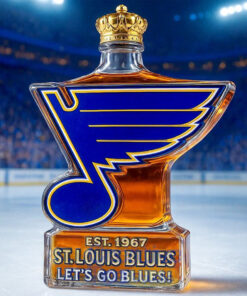 St. Louis Blues “Let’s Go Blue!” Special Edition Whiskey Bottle St. Louis Blues “Let’s Go Blue!” Special Edition Whiskey Bottle