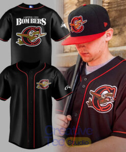 Columbia Fireflies “Capital City Bombers” Custom Baseball Jersey Columbia Fireflies “Capital City Bombers” Custom Baseball Jersey
