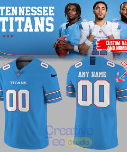 Tennessee Titans “A New Chapter” Limited Edition Football Jersey