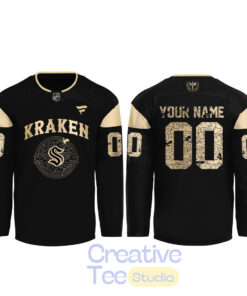 Seattle Kraken Fourth Wings Night Custom Hockey Jersey