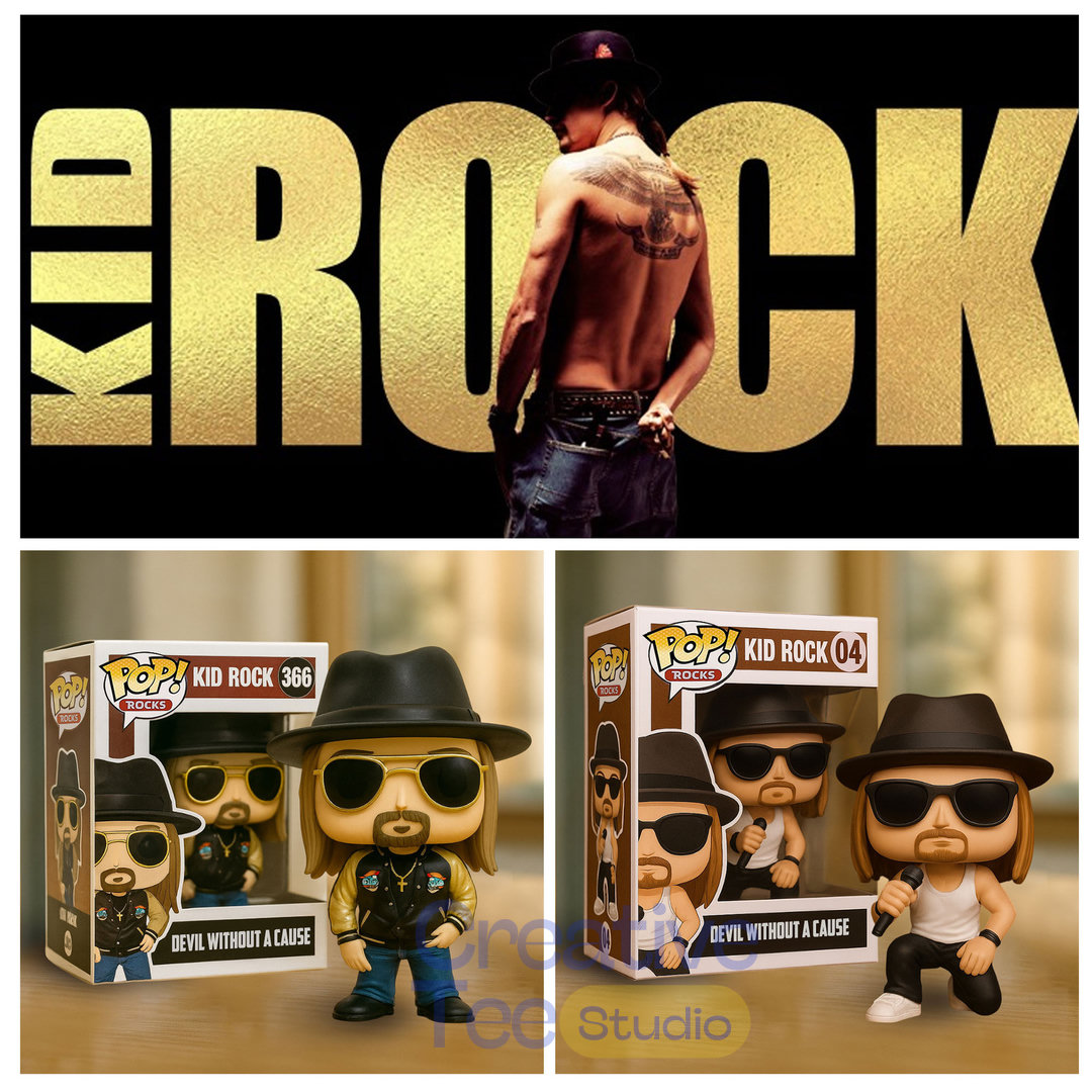 Kid Rock ‘Devil Without A Cause’ Commemorative Pop Figure Kid Rock ‘Devil Without A Cause’ Commemorative Pop Figure