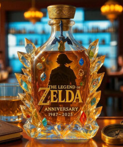 The Legend of Zelda 38th Anniversary Limited Edition Whiskey Bottle