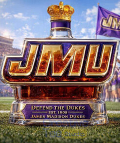 James Madison Dukes ‘Defend The Dukes’ Whiskey Bottle