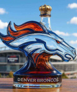 Denver Broncos Limited Edition Whiskey Decanter Denver Broncos Limited Edition Whiskey Decanter
