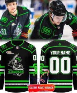 Omaha Lancers 2026 Mental Health Awareness Night Custom Hockey Jersey