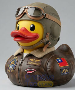 Flying Tigers 85th Anniversary Duck Figure