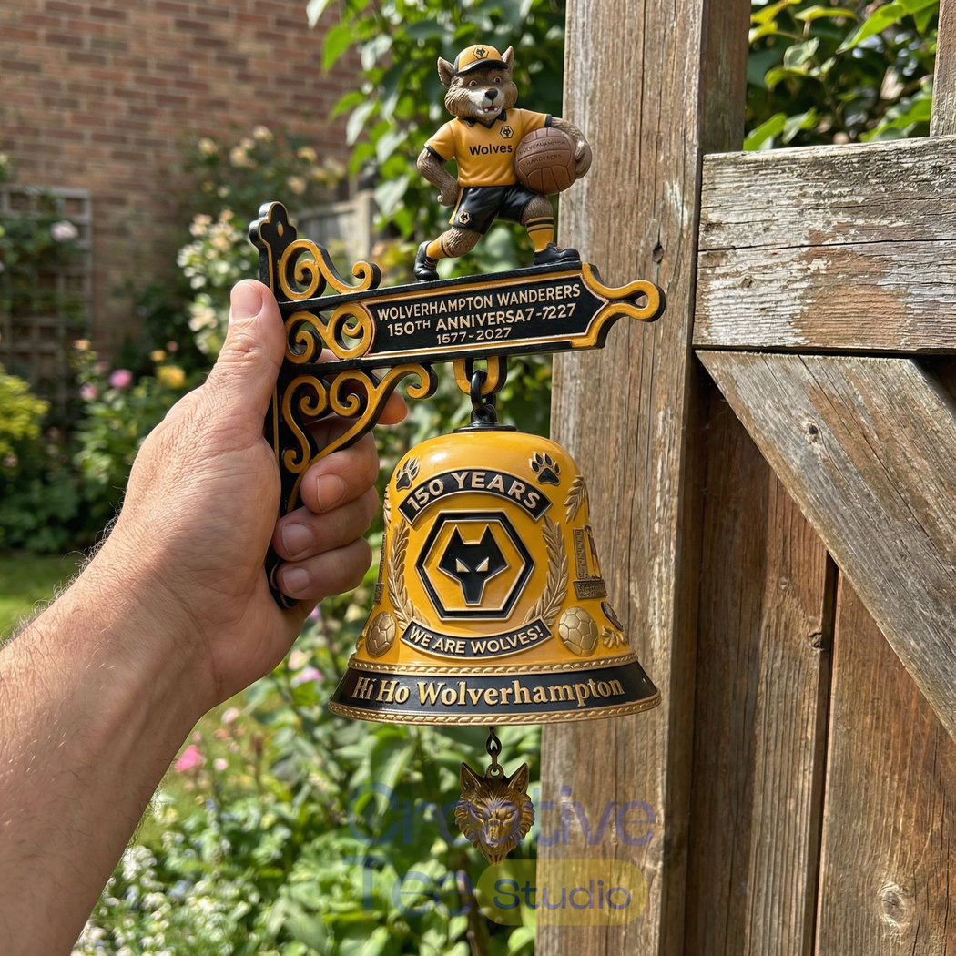 Wolverhampton Wanderers 150th Anniversary Doorbell Wolverhampton Wanderers 150th Anniversary Doorbell