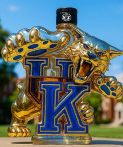 University of Kentucky Wildcats Limited Edition Whiskey Bottle