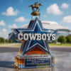 Dallas Cowboys 65th Anniversary Whiskey Bottle