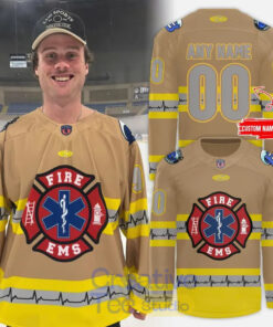 Biloxi Breakers 2026 First Responders Night Custom Hockey Jersey
