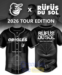 Baltimore Orioles x RÜFÜS DU SOL 2026 Tour Baseball Jersey