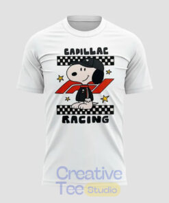 Snoopy x Cadillac F1 Racing T-Shirt