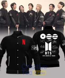 BTS 10th Anniversary Limited Edition Baseball Jacket