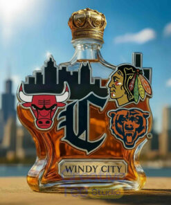 Chicago Sport Teams ‘Windy City’ Limited Edition Whiskey Bottle