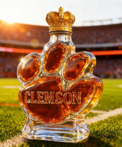Clemson Tigers Whiskey Bottle – Limited Edition
