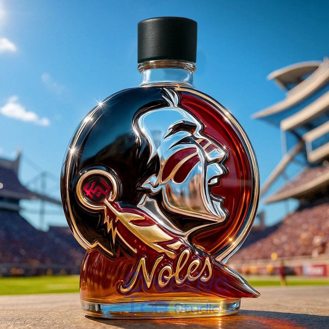 Florida State Seminoles NCAA Limited Edition Whiskey Bottle Florida State Seminoles NCAA Limited Edition Whiskey Bottle