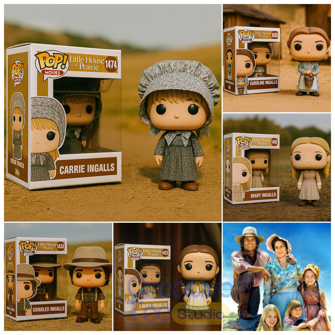 Little House on the Prairie Commemorative Pop Figure Little House on the Prairie Commemorative Pop Figure