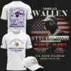 Minnesota Vikings x Morgan Wallen Still The Problem Tour 2026 T-Shirt