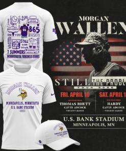 Minnesota Vikings x Morgan Wallen Still The Problem Tour 2026 T-Shirt