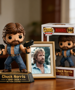 Chuck Norris “The Roundhouse King” Thank You For The Memories POP Figure