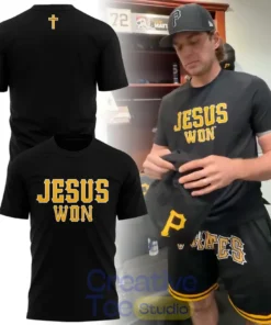 Pittsburgh Pirates JESUS WON 2026 Special T-Shirt