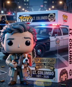 55th Anniversary LT. Columbo Special Collectible Pop Figure 55th Anniversary LT. Columbo Special Collectible Pop Figure