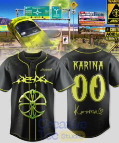 AESPA The 2nd Album LEMONADE Custom Baseball Jersey