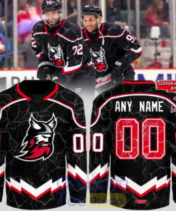Adirondack Thunder Lightning Storm 2026 Custom Hockey Jersey