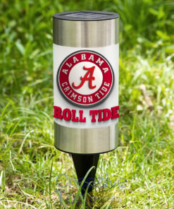 Alabama Crimson Tide Waterproof Solar Garden Light