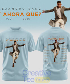 Alejandro Sanz ¿Y ahora qué? Gira Espana Tour 2026 Special Tee