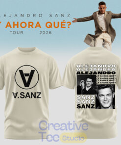 Alejandro Sanz ¿Y ahora qué? Gira Espana Tour 2026 Special Tee
