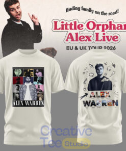 Alex Warren: Little Orphan Alex Live 2026 Tour Special Tee Alex Warren: Little Orphan Alex Live 2026 Tour Special Tee