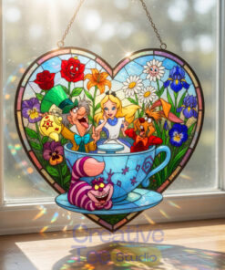 Alice in Wonderland Premium Suncatcher Home Decor