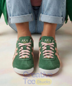 Alpha Kappa Alpha Premium Tiger Shoes – Green