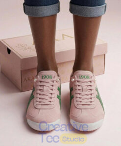 Alpha Kappa Alpha Premium Tiger Shoes – Pink