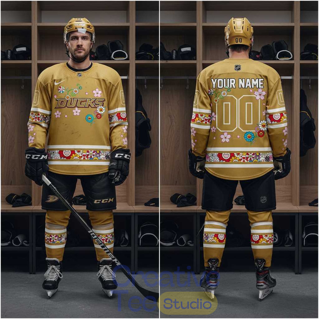 Anaheim Ducks x Takashi Murakami Hockey Jersey Anaheim Ducks x Takashi Murakami Hockey Jersey