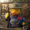 ANZAC Day 2026 Remembrance Tribute Resin Duck ANZAC Day 2026 Remembrance Tribute Resin Duck