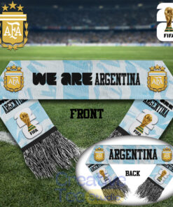 Argentina National Soccer Team WC26 Premium Scarf