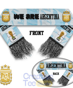 Argentina National Soccer Team WC26 Premium Scarf