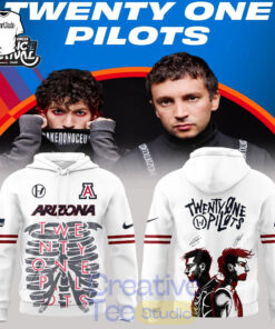 Arizona Wildcats x Twenty One Pilots 2026 NCAA March Madness Music Festival Special Hoodie